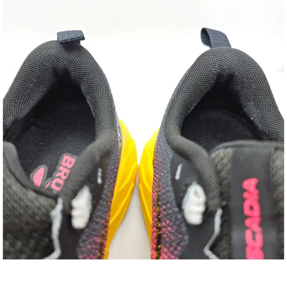 Brooks Cascadia 17 Diva Pink Lemon Chrome Women 8.5 Medium B UK 6.5 Hiking Trail